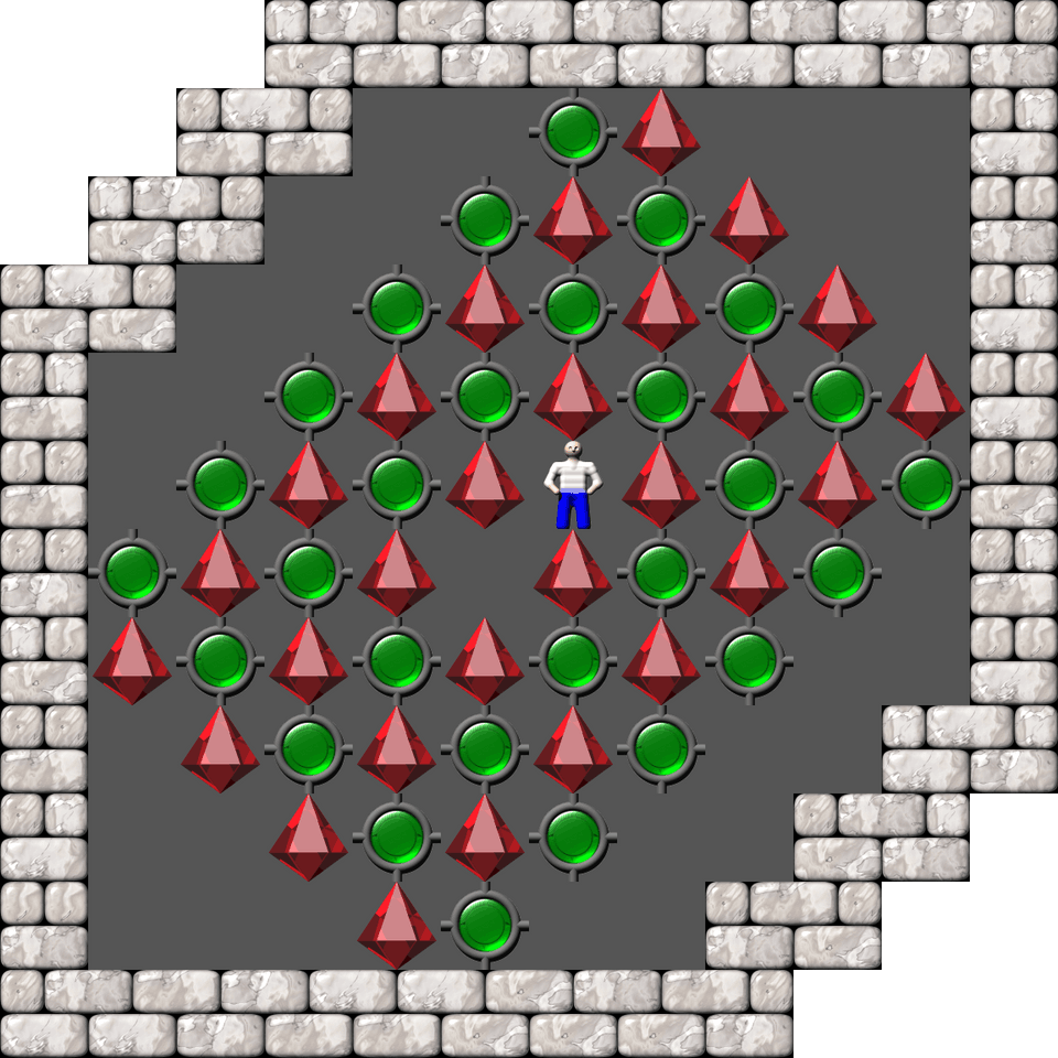 Sokoban David W. Skinner Arranged level 198